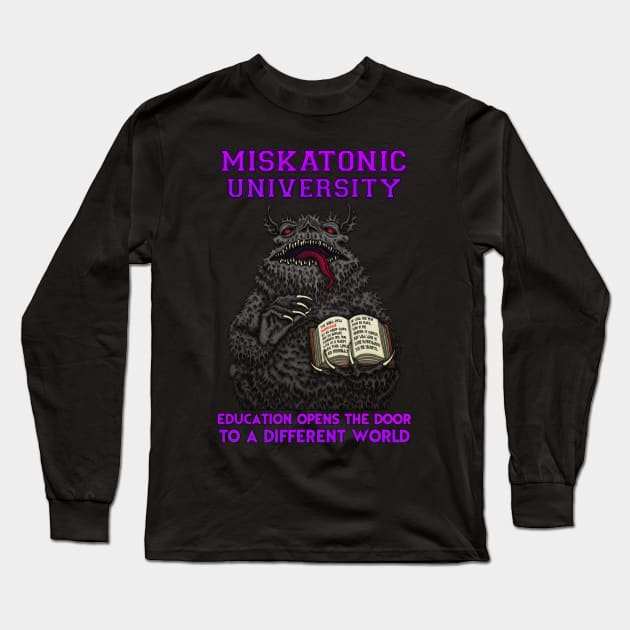 Miskatonic Tsathoggua - Azhmodai 2020 Long Sleeve T-Shirt by azhmodai